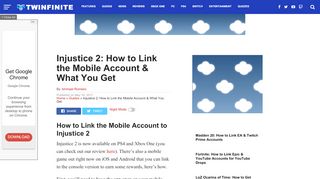 
                            9. Injustice 2: How to Link the Mobile Account & What You Get - Twinfinite