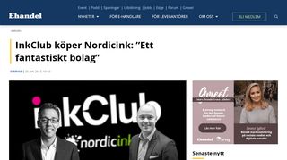 
                            13. InkClub köper Nordicink: 