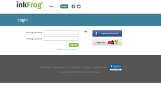 
                            10. inkFrog Sign In