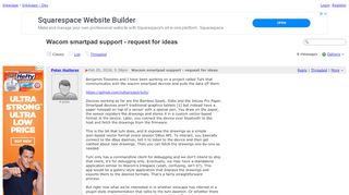 
                            13. Inkscape - Dev - Wacom smartpad support - request for ideas