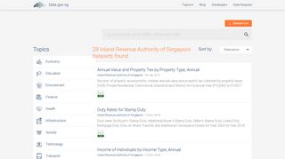 
                            10. Inland Revenue Authority of Singapore - Data.gov.sg