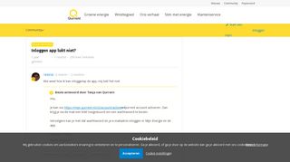 
                            10. Inloggen app lukt niet? | Qurrent Community