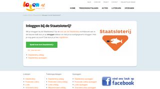 
                            4. Inloggen bij de Staatsloterij? - Loten.nl