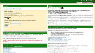 
                            4. Inloggen – Blackboard Learn