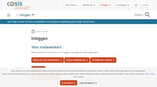 
                            1. Inloggen › Cosis