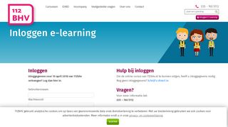 
                            6. Inloggen e-learning - 112bhv.nl : 112bhv.nl