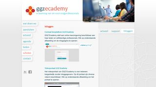 
                            3. Inloggen - GGZ Ecademy - e-learning van en voor zorgprofessionals
