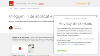 
                            2. Inloggen in de applicatie - Yoobi NL help