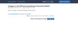 
                            13. Inloggen in het Official Aanstellingen Overzicht (OAO)?