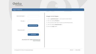 
                            6. Inloggen met SMS - Ostrica Login