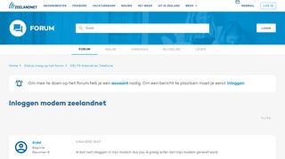
                            6. Inloggen modem zeelandnet - ZeelandNet Serviceforum