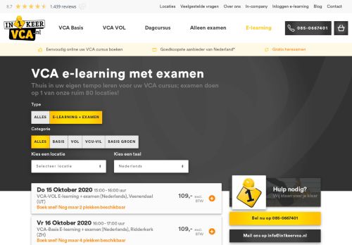 
                            5. Inloggen online VCA - In1keerVCA.nl