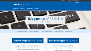
                            4. Inloggen op AFAS Online - AFAS Software - AFAS Klantportal