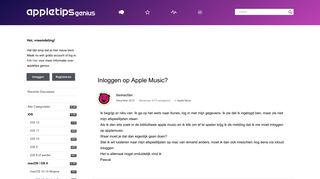 
                            8. Inloggen op Apple Music? — appletips genius