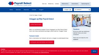 
                            1. Inloggen op Mijn Payroll Select