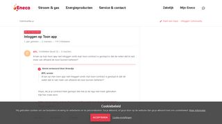 
                            3. Inloggen op Toon app | Eneco Community - Eneco Forum