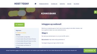 
                            9. Inloggen op webmail - Host Today BV