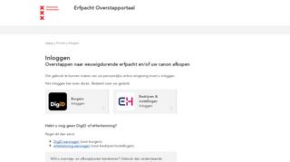 
                            5. Inloggen | Overstapportaal - Gemeente Amsterdam