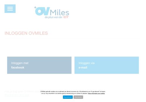 
                            8. Inloggen - OVMiles