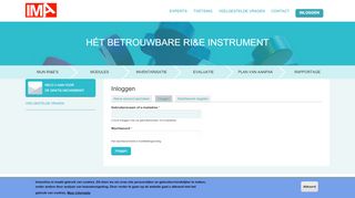 
                            5. Inloggen | RIE IMA Online