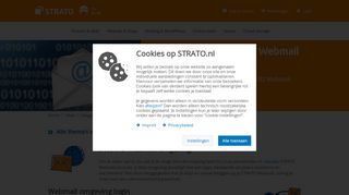 
                            3. Inloggen STRATO webmail - Strato.nl