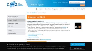 
                            7. Inloggen via DigiD | CWZ Nijmegen