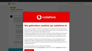 
                            7. inloggen vodafone app | Vodafone Community - Vodafone forum