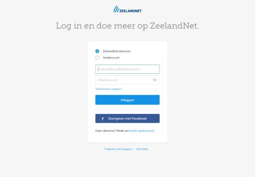 
                            2. Inloggen - ZeelandNet Accounts