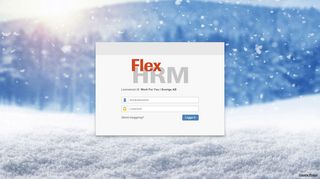 
                            13. Inloggning Flex HRM - Work for you