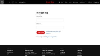 
                            1. Inloggning | Last.fm