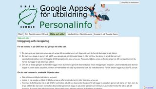 
                            12. Inloggning och navigering - googleapps - Google apps Umeå