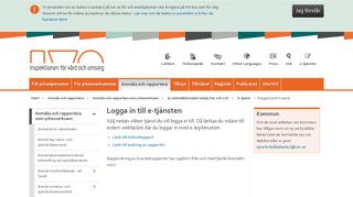 
                            7. Inloggning till e-tjänst - Ivo