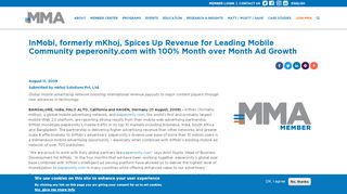 
                            10. InMobi, formerly mKhoj, Spices Up Revenue for Leading Mobile ...