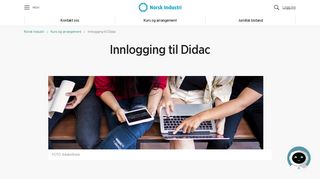 
                            6. Innlogging til Didac - Norsk Industri
