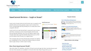 
                            13. InnoCurrent Reviews - Legit or Scam? - OpportunityChecker.com