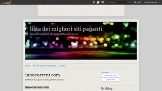 
                            9. innocurrent.com - lista dei migliori siti paganti