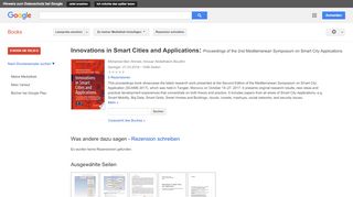 
                            10. Innovations in Smart Cities and Applications: Proceedings of the 2nd ...