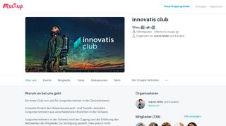 
                            8. innovatis club (Luzern, Schweiz) | Meetup