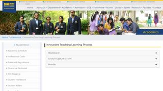 
                            2. Innovative Teaching Learning : Sona College of Technology