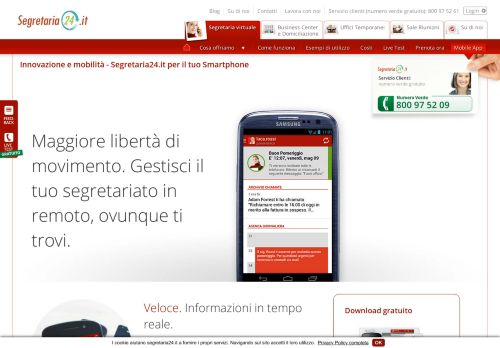 
                            10. Innovazione e mobilità - Segretaria24.it per il tuo Smartphone