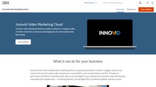 
                            7. Innovid Video Marketing Cloud - Overview - United States - IBM