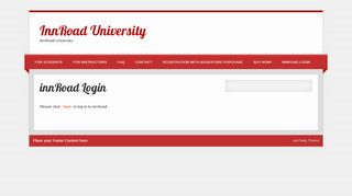 
                            4. innRoad Login - InnRoad University