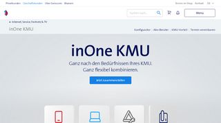 
                            10. inOne KMU – Business Internet Service Telefonie Mobile ... - Swisscom