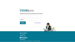 
                            7. Inovar Alunos Web - Login (2012.345 r9942)