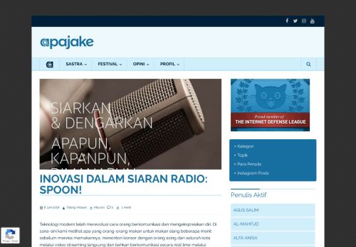 
                            4. Inovasi dalam siaran radio: Spoon! | Apajake.id