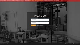 
                            10. INOX GLM · Login