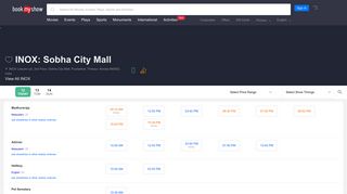 
                            8. INOX: Sobha City Mall | Movie Showtimes Near You in Thrissur ...