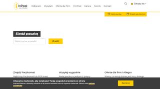 
                            3. InPost dla Ciebie - Paczkomaty, Kurier, Przesyłki Kurierskie i Paczki
