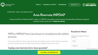 
                            11. INPS ex INPDAP area riservata: [ consultazione cedolino pensione]