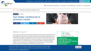 
                            6. Inps Inpdap: contributi per la pensione a rischio | Miowelfare